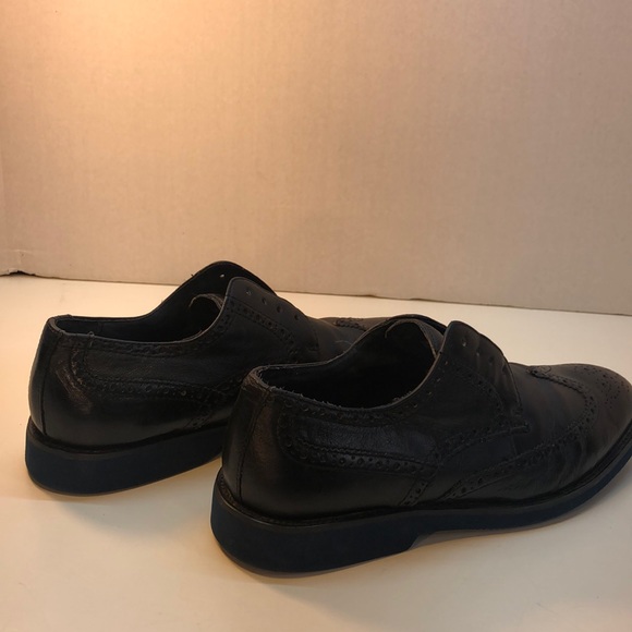 Joseph Abboud Navy Wingtip Oxfords Size 9.5 - Picture 5 of 8